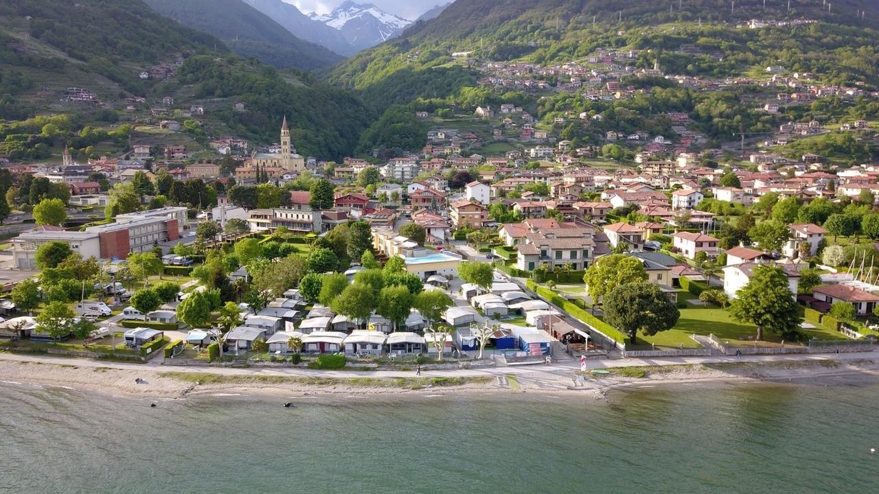 Camping Villaggio Paradiso Domaso Eksteriør billede