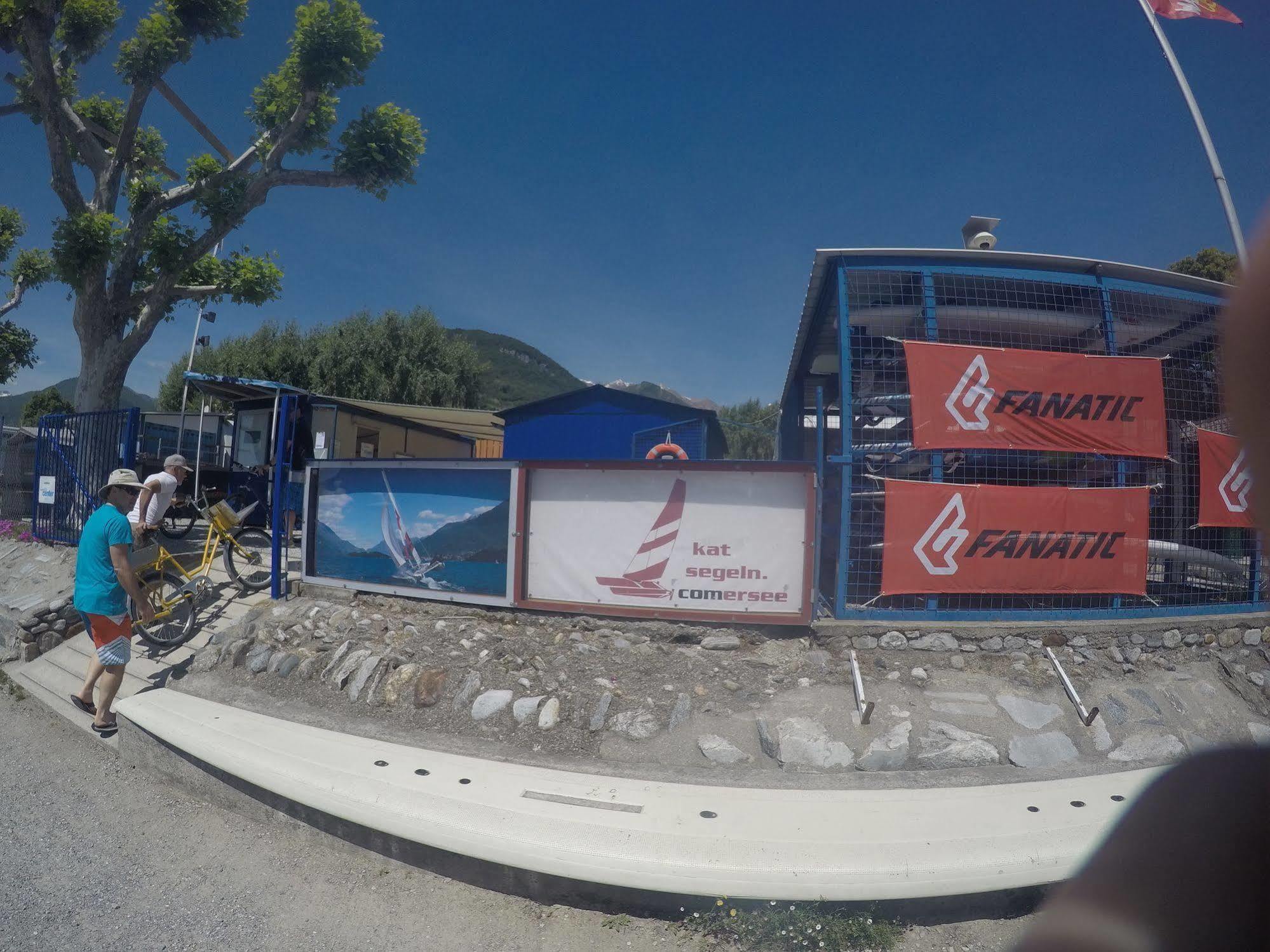 Camping Villaggio Paradiso Domaso Eksteriør billede